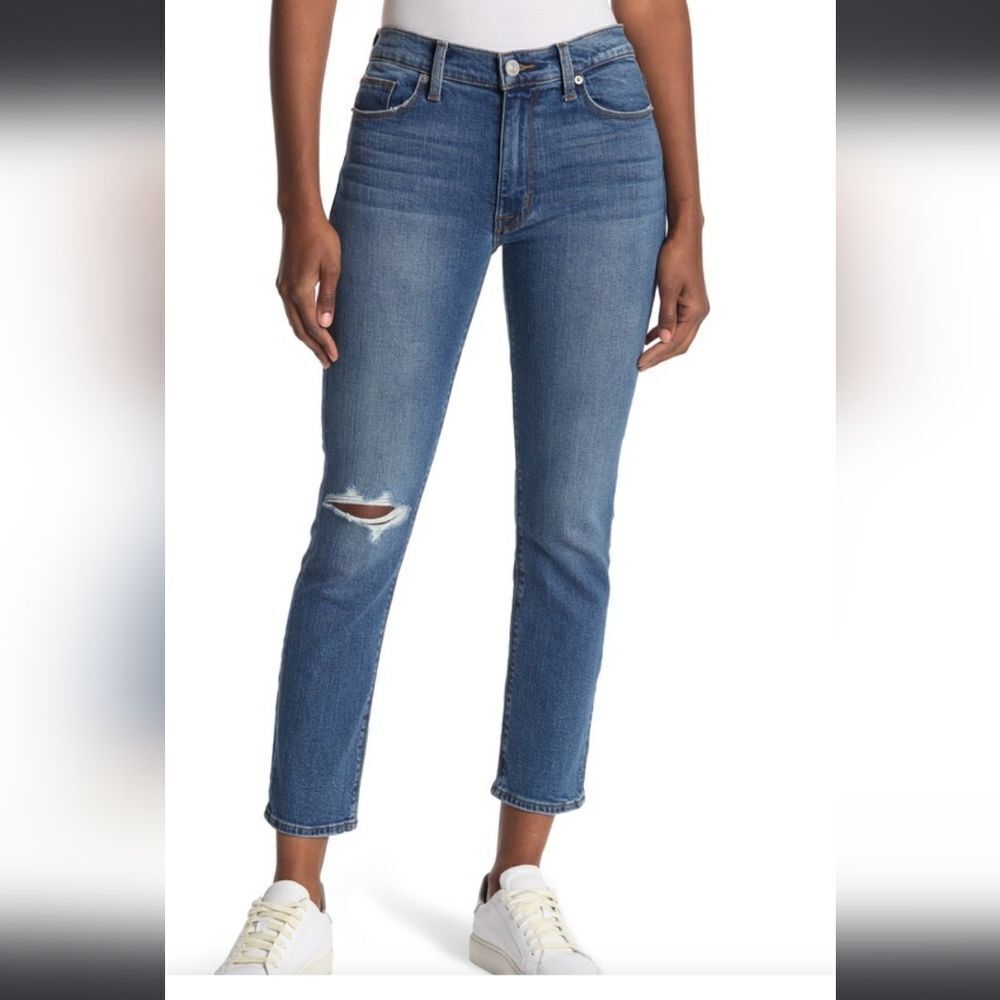 Hudson Blair High Rise Bootcut Crop Size 28 Jeans